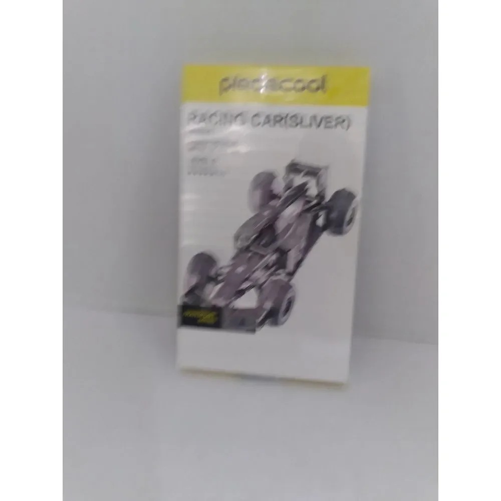 Piececool Racing Car‎ 3D Metal Model Kit - Silver Formula 1 DIY Assembly Level 5